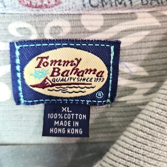 Tommy Bahama Mens Polo Light Green  Shirt Size XL - Picture 2 of 5